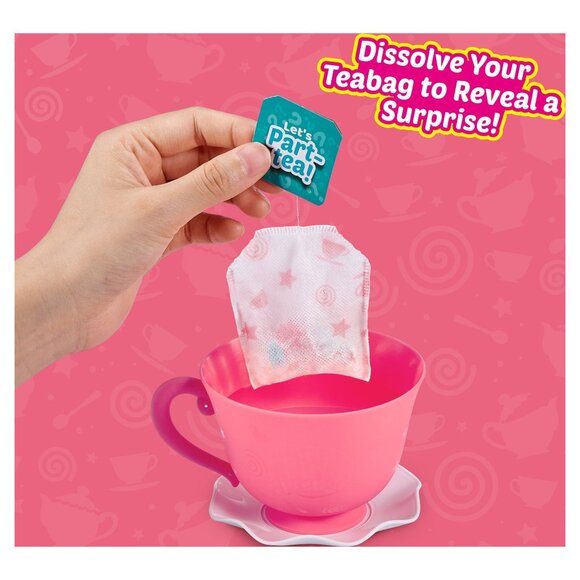 ITTY BITTY PRETTYS Tea Party ZURU Over 25 Surprises JUMBO Size BLUE Spoon New - Picture 3 of 6